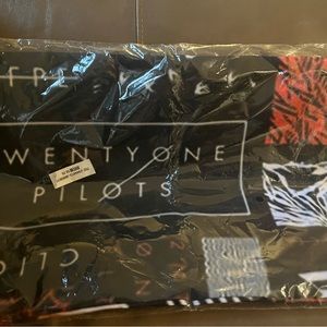 21 Pilots pillowcase cover. NEW. In original packaging. Zipper cover.